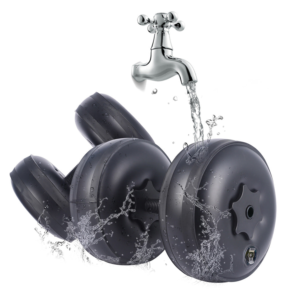 Water filled dumbbells