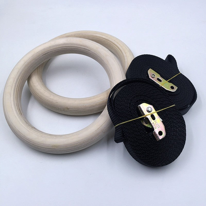 High quality birch beech Gymnastic Rings